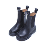 Toddler Girl Boots 2021 New Children Chelsea Boots Casual Autumn Winter Leather School Boy Shoes Girls Snow Kids Motorcycle Boot