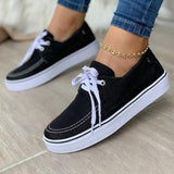 Wexleyjesus  Women's Sneakers Lace Up Ladies Flat Shoes for Women 2021 Autumn Vulcanized Shoes Comfort Fashion Woman Flats Shallow New