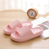 Thick Platform Bathroom Home Slippers Women Fashion Soft Sole EVA Indoor Slides Woman Sandals 2021 Summer Non-slip Flip Flops