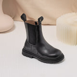 Children's shoes Quality leather British style Martin boots girls leather shoes Chelsea short boots children's shoes Ankel boots