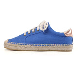 Zapatillas Mujer Tienda Soludos Women's Lace-up Espadrilles Casual Platform Sneakers Sewing Wedges Shoes For Flat Round Hemp