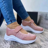 Women Sneakers Platform Sandals Solid Mesh Cut Out Women's Shoes Casual 2021 New Fashion Plus Size Thick Bottom Ladies Sneakers