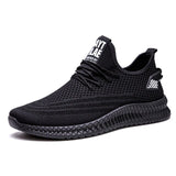 Wexleyjesus   2021 Fashion Sneakers Summer Men's Comfortable Mesh Breathable Running Sneakers Lace Non-slip Walking Casual Shoes
