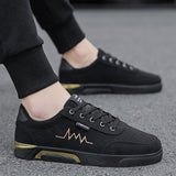 Wexleyjesus  2021 New Men Casual Shoes Fashion  Breathable Lace-up Flats Men's Shoes Kd1