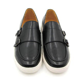 New Moccasins Men's Loafers Pointed Men Leather Shoes British Gentleman Men Dress Shoes Black Large Business Men Formal Shoes