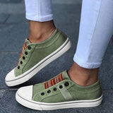 Wexleyjesus  2021 Low-cut Trainers Canvas Flat Shoes Women Casual Vulcanize Shoes New Women Summer Autumn Sneakers Ladies